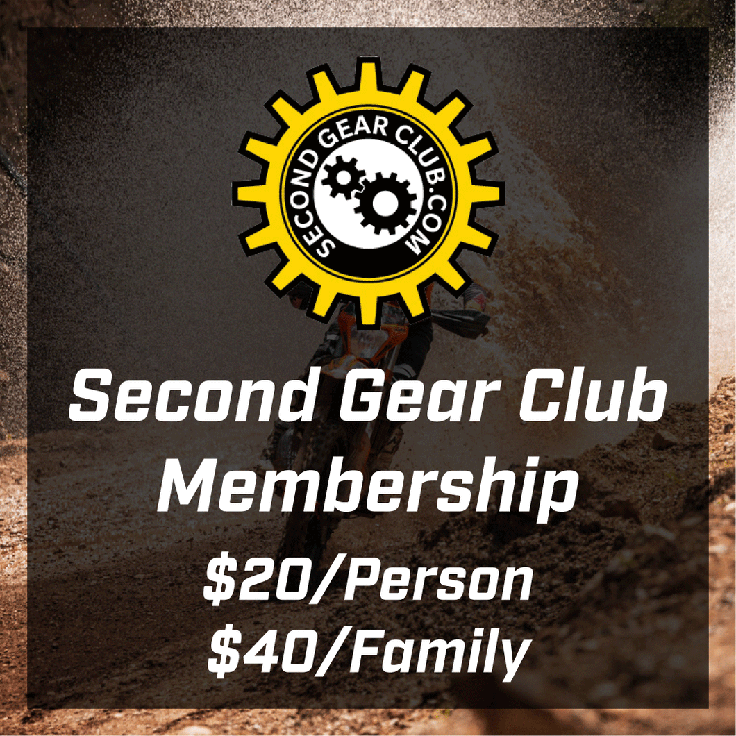 2024 Second Gear Club Membership