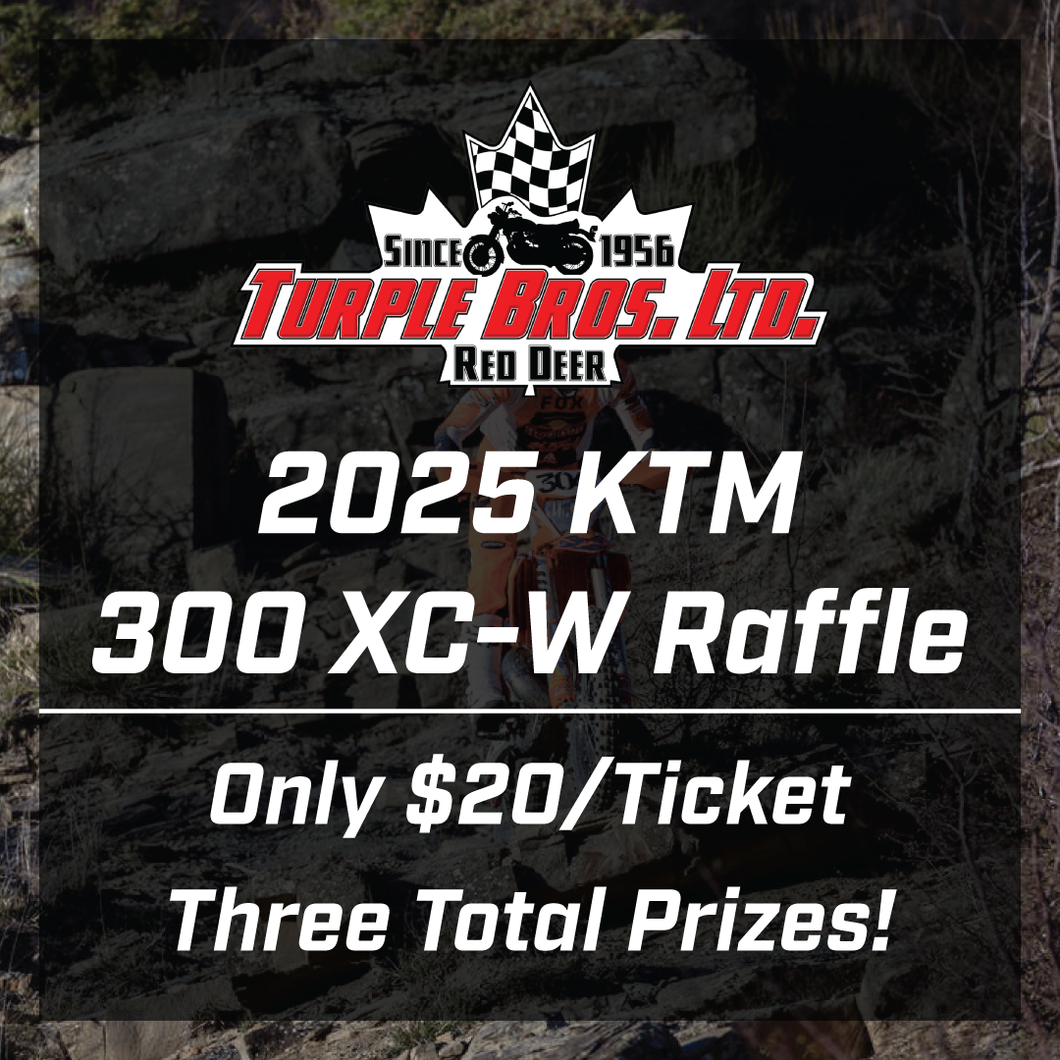 2025 KTM 300 XC-W Raffle